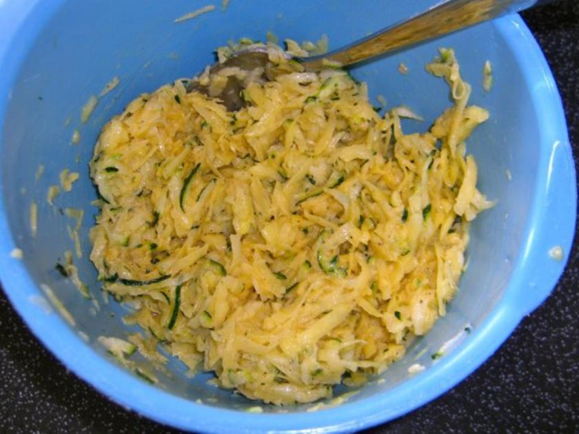 Kartoffel Zucchini Rösti - einfach - 63 kcal/100g