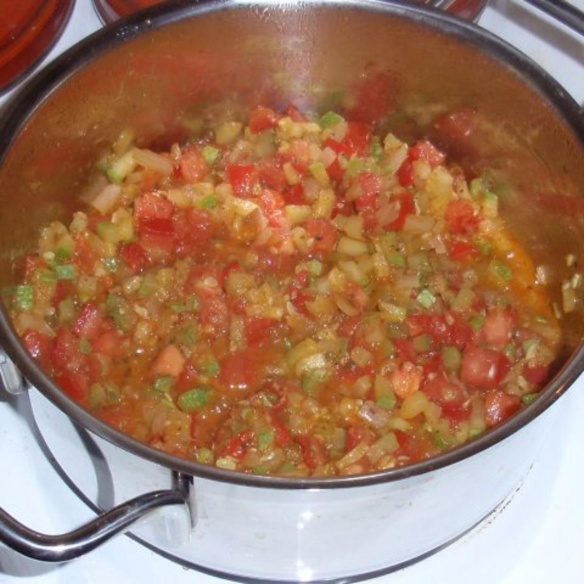 Filet-Paprikapfanne mit Zucchini-Reis - Rezept - Bild Nr. 8