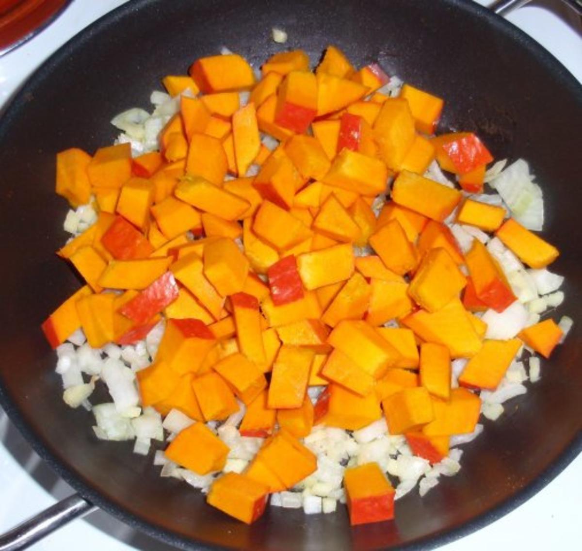 Herbstgemüse mit Schinken-Zwiebel-Nudeln - Rezept - Bild Nr. 6