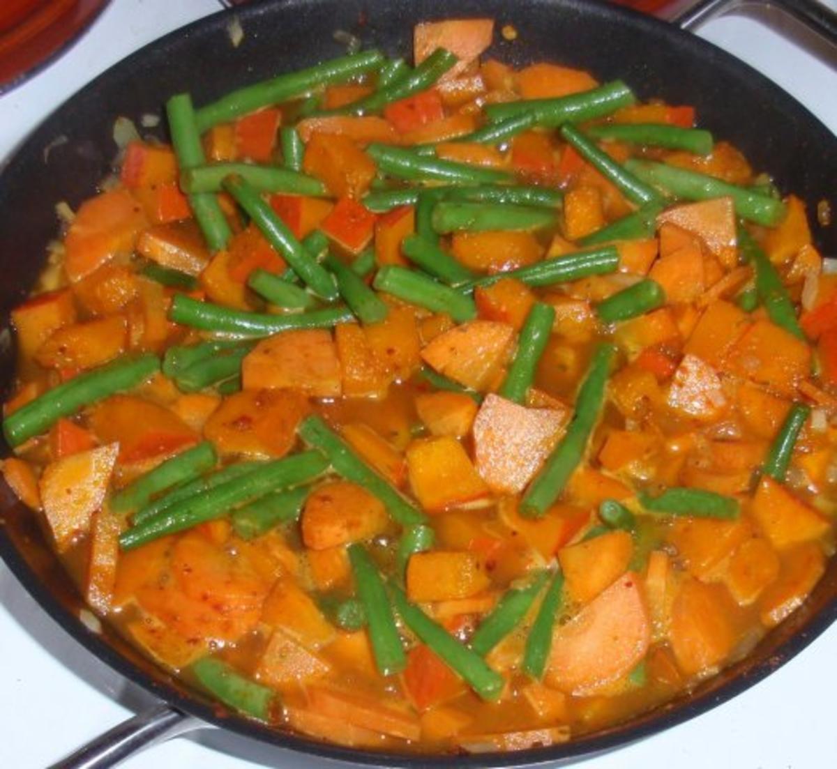 Herbstgemüse mit Schinken-Zwiebel-Nudeln - Rezept - Bild Nr. 8