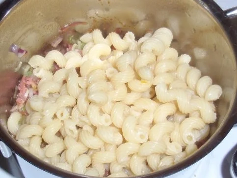 Rezept: Herbstgemüse mit Schinken-Zwiebel-Nudeln Bild Nr. 15 Herbstgemüse mit Schinken-Zwiebel-Nudeln - Rezept - Bild Nr. 15