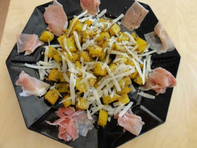 Backofenkürbis Mediterran - Rezept