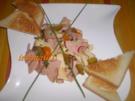 Wurstsalat mit Käse - Rezept