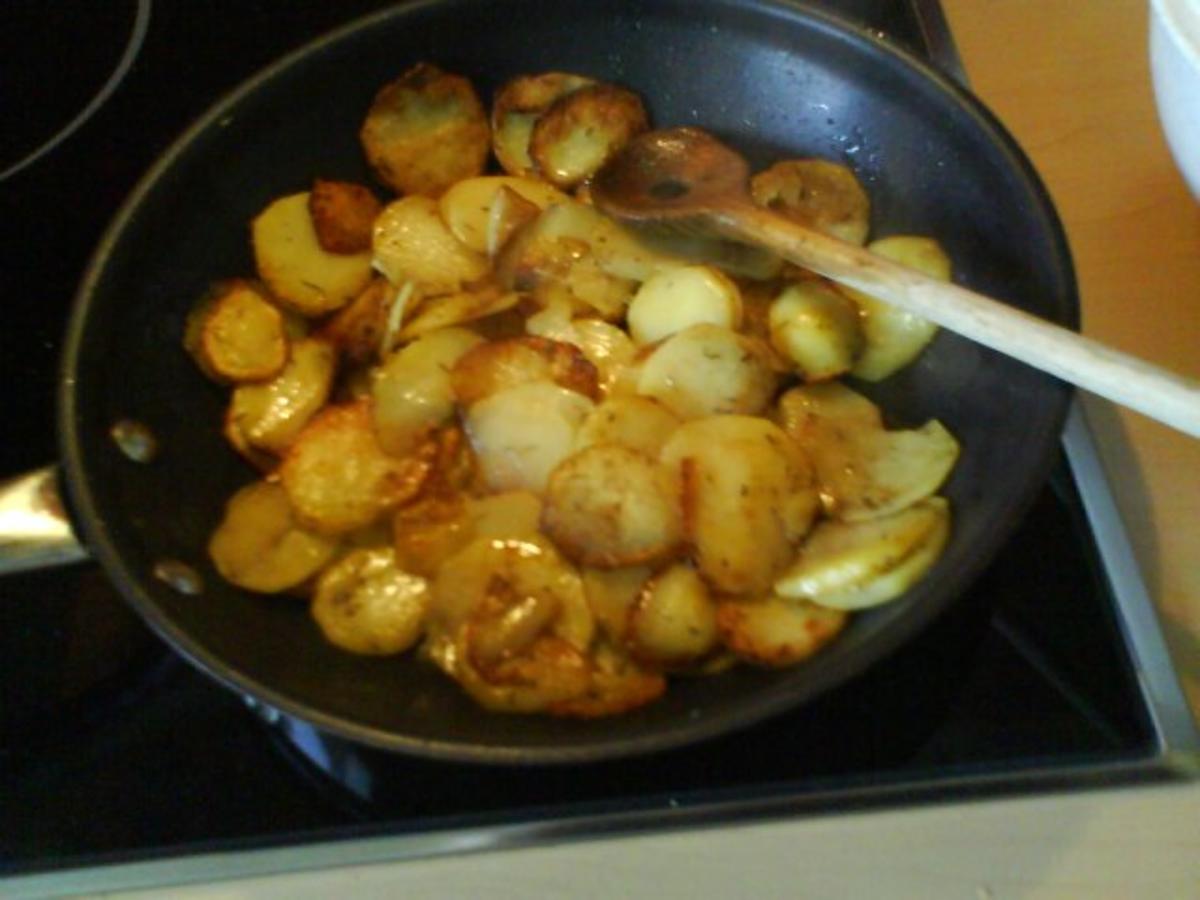 Scholle in rotem Mantel mit Röstkartoffeln - Rezept - Bild Nr. 16