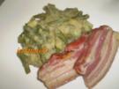 Bohnen, Kartoffeln und Speck - Rezept