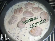 Rezept: BiNe` S SCHWEINEMEDALLIONS IN PFEFFERRAHMSOSSE BiNe` S SCHWEINEMEDALLIONS IN PFEFFERRAHMSOSSE - Rezept