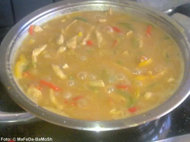 Zwiebel-Rahmgeschnetzeltes - Rezept