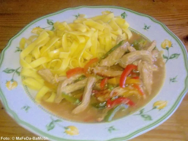 Zwiebel-Rahmgeschnetzeltes - Rezept - Bild Nr. 2