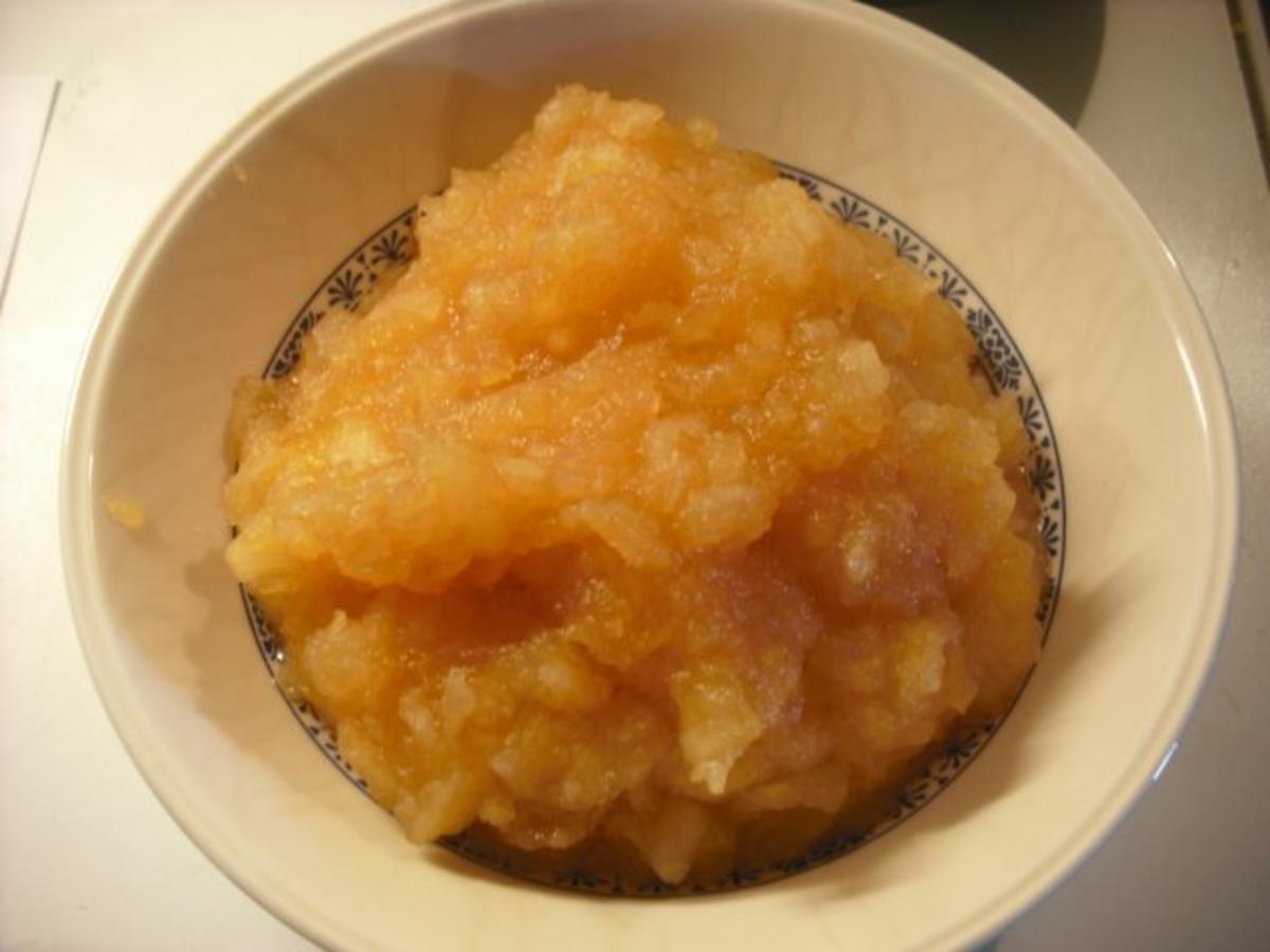 Apfel-Schmand-Kuchen mit Blätterteigdach - Rezept - Bild Nr. 4