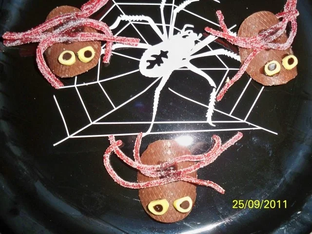 halloween: tückische taranteln - Rezept