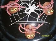 halloween: tückische taranteln - Rezept
