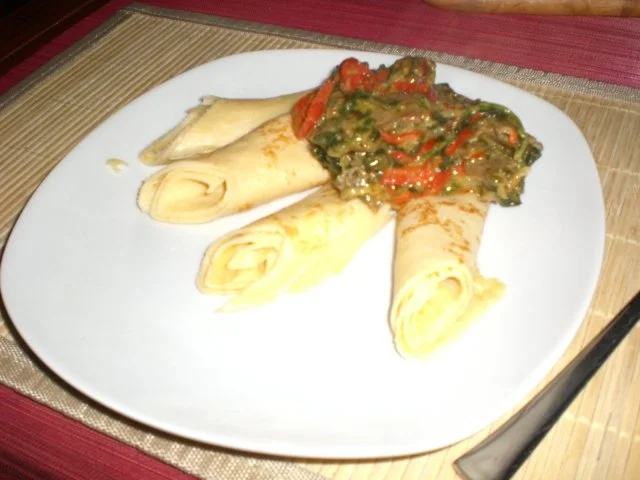 Kebap-Wok mit Pfannkuchen - Rezept - Bild Nr. 7