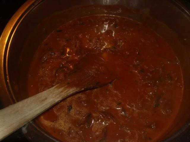 Rezept: Pilzragout auf Nudeln Bild Nr. 4 Pilzragout auf Nudeln - Rezept - Bild Nr. 4