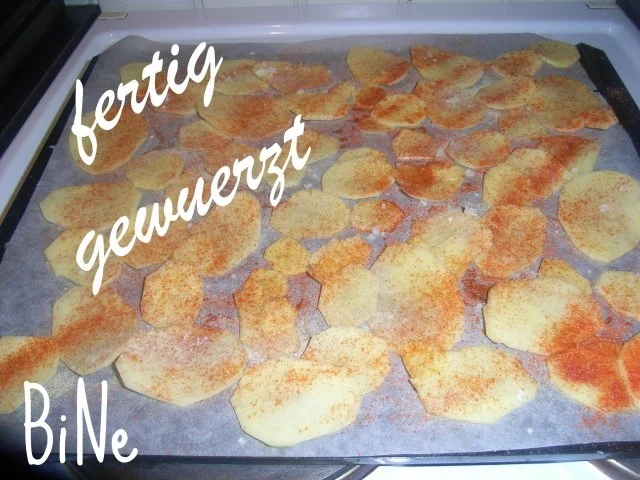 Rezept: BiNe` S CHIPS VOM OFEN Bild Nr. 4 BiNe` S CHIPS VOM OFEN - Rezept - Bild Nr. 4