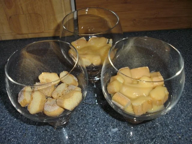 Rezept: Pfirsich-Eierlikördessert Bild Nr. 2 Pfirsich-Eierlikördessert - Rezept - Bild Nr. 2