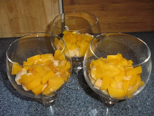 Rezept: Pfirsich-Eierlikördessert Bild Nr. 3 Pfirsich-Eierlikördessert - Rezept - Bild Nr. 3