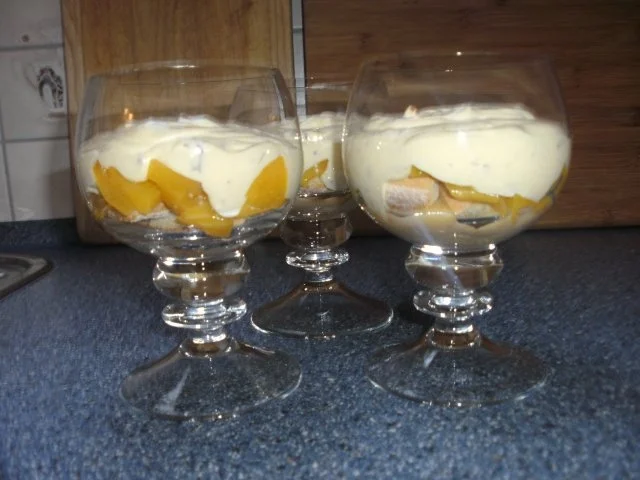 Rezept: Pfirsich-Eierlikördessert Bild Nr. 4 Pfirsich-Eierlikördessert - Rezept - Bild Nr. 4