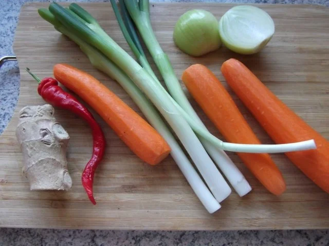 Vollkorn-Semmelknödel mit Gemüse Dieter´s Art - Rezept - Bild Nr. 5