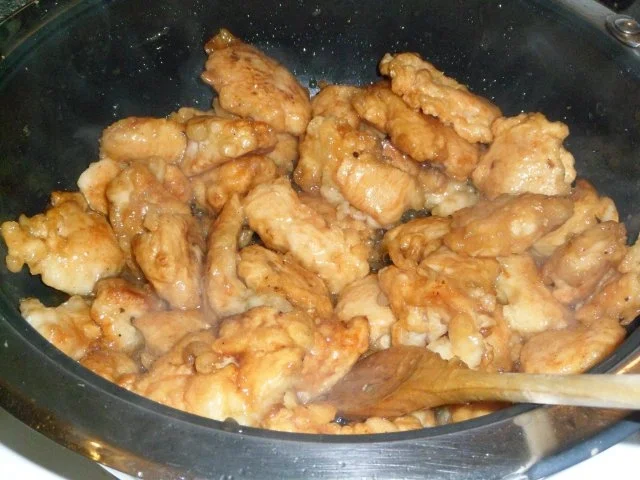 Hähnchenbrust süß - sauer in Honig und Sesam - Rezept - Bild Nr. 11