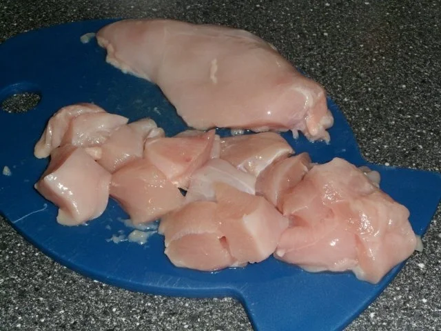 Hähnchenbrust süß - sauer in Honig und Sesam - Rezept - Bild Nr. 3