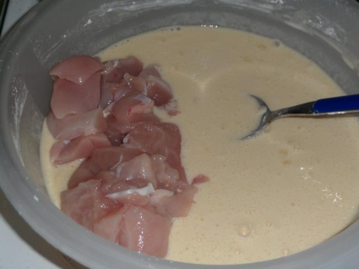 Hähnchenbrust süß - sauer in Honig und Sesam - Rezept - kochbar.de