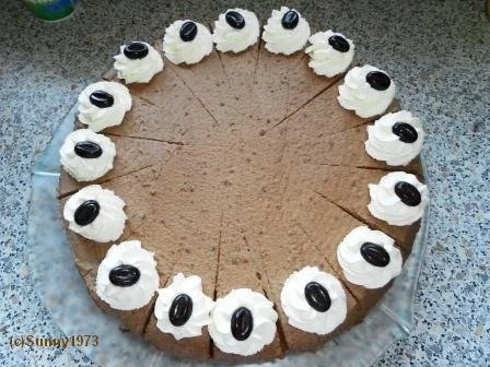 Rezept: Mokka-Sahne-Torte Mokka-Sahne-Torte - Rezept