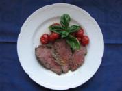Fleisch: Rinderfilet mit Niedertemperaturmethode gegart - Rezept
