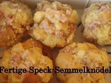 Speck-Semmelknödel - Rezept