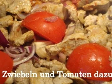 Filetgeschnetzeltes mit Granatapfelsoße - Rezept - Bild Nr. 5