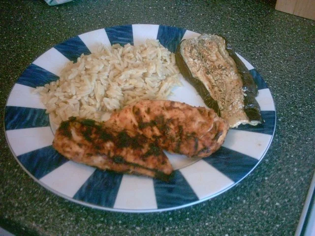 Gegrillte Hähnchenbrust in Tomatenmarinade - Rezept