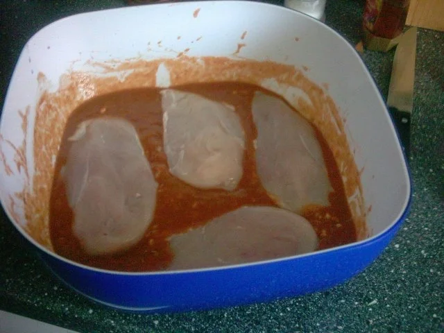 Gegrillte Hähnchenbrust in Tomatenmarinade - Rezept - Bild Nr. 9