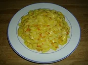 Rezept: Kürbisnudeln Kürbisnudeln - Rezept