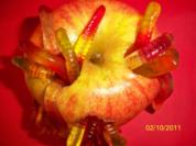 halloween: da ist der wurm drin - Rezept