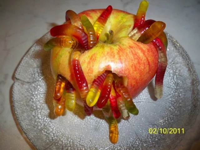 halloween: da ist der wurm drin - Rezept - Bild Nr. 6