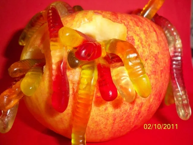 halloween: da ist der wurm drin - Rezept - Bild Nr. 7