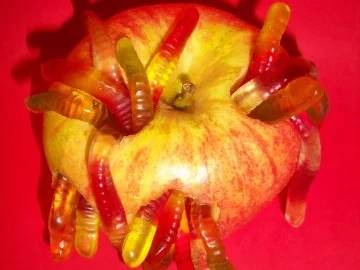 halloween: da ist der wurm drin - Rezept - Bild Nr. 8