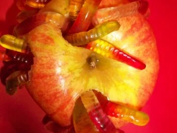 halloween: da ist der wurm drin - Rezept - Bild Nr. 9