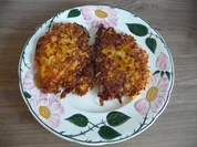 Gemüsepuffer mit Gurken-Quark-Joghurt-Dip - Rezept