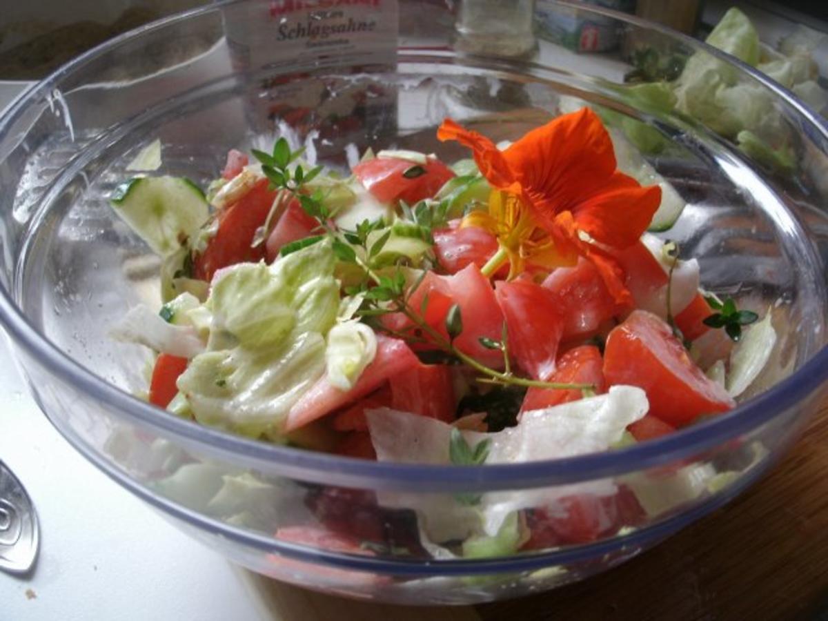 Gemischter Salat mit Zitronenpfeffer - Rezept