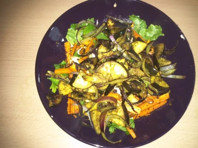 Fernoestlicher Salat mit Lachs - Rezept