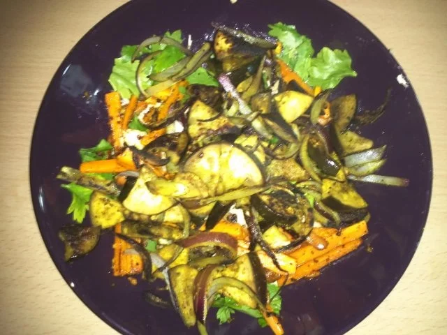 Fernoestlicher Salat mit Lachs - Rezept - Bild Nr. 2