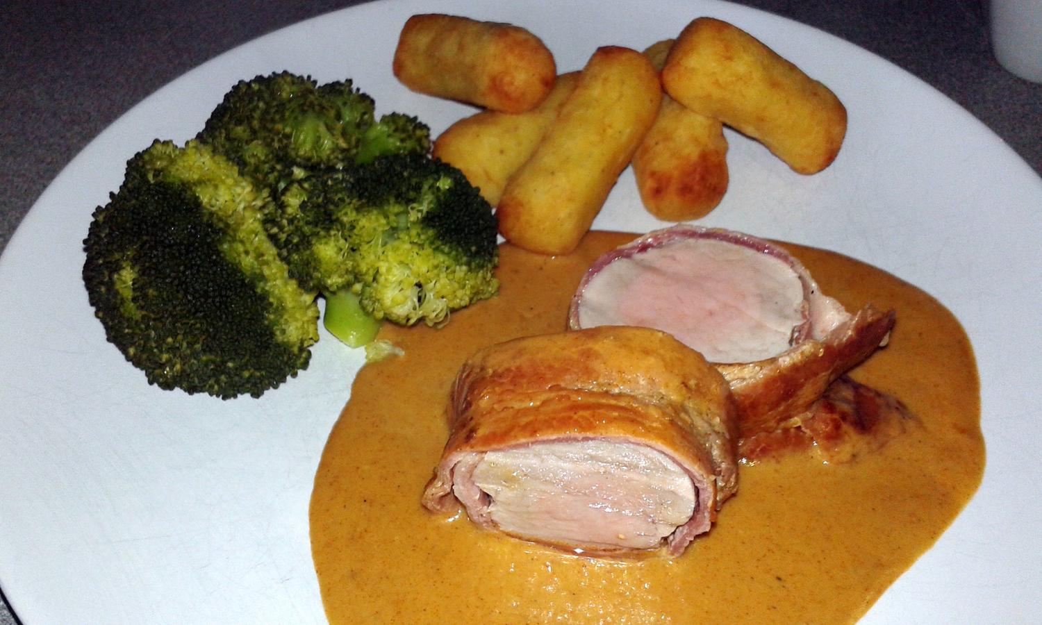 Schweinefilet im Speckmantel - Rezept mit Bild - kochbar.de