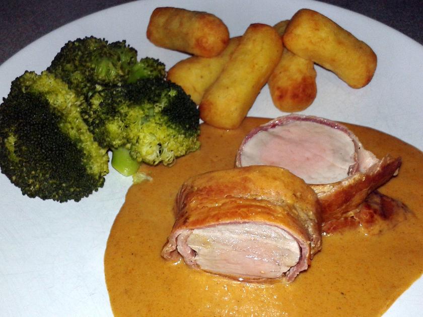 Schweinefilet im Speckmantel - Rezept mit Bild - kochbar.de