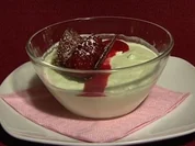 Limettencrème mit frischen Himbeeren (Dave Kaufmann) - Rezept