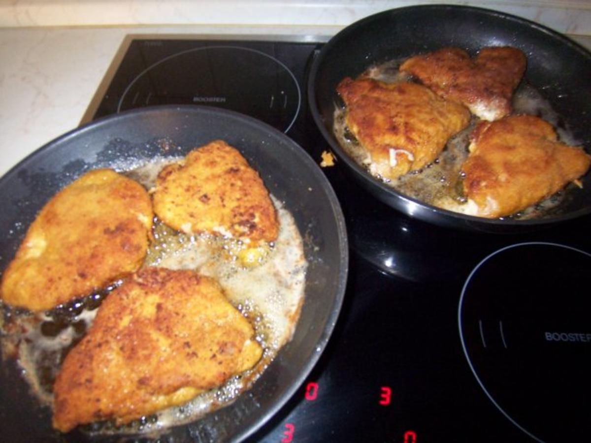 Pikant gefülltes Schnitzel - Rezept mit Bild - kochbar.de