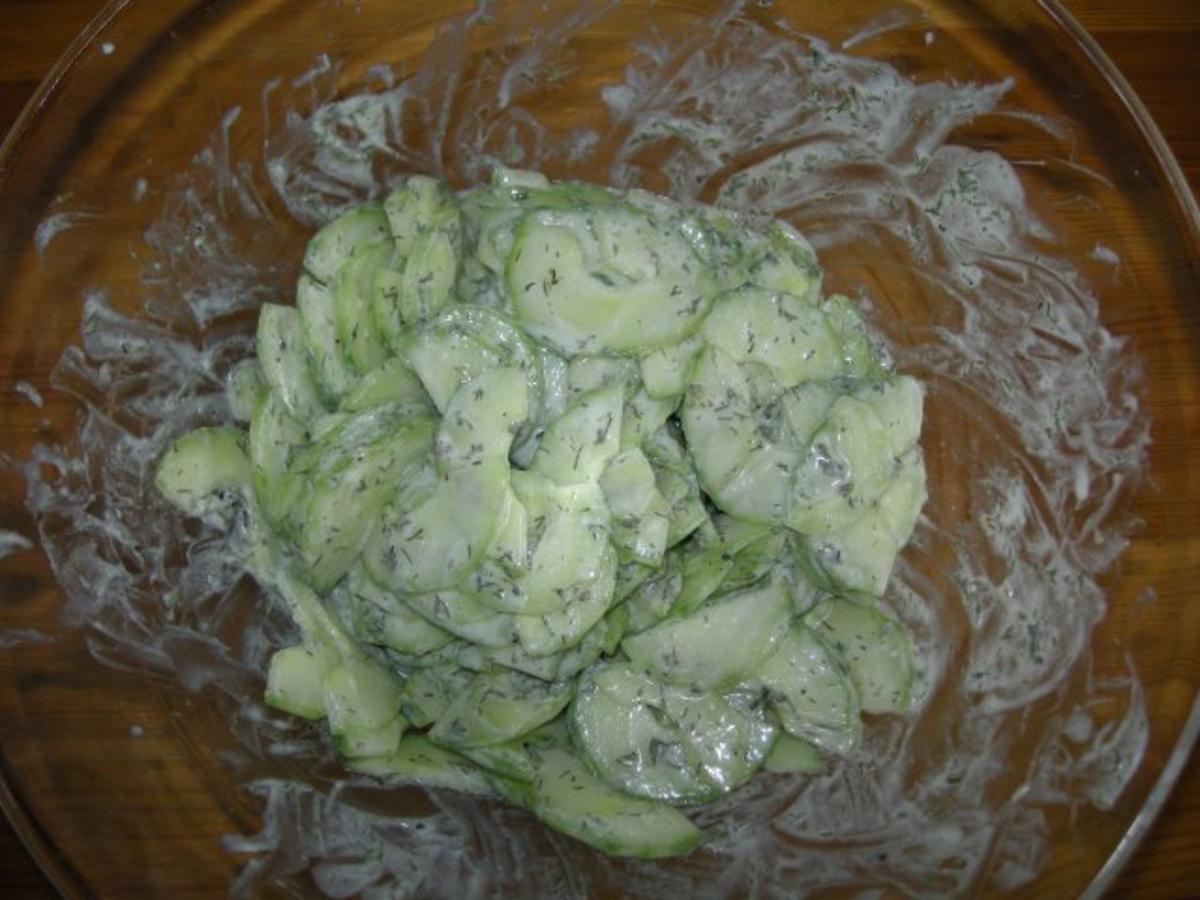 Gurken - Dill - Salat - Rezept