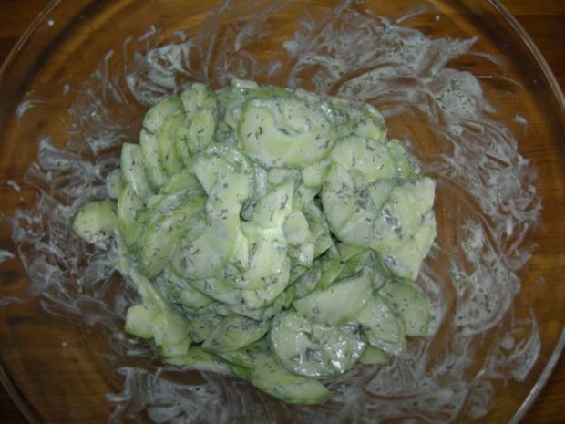 Gurken Dill Salat Rezept mit Bild kochbar.de