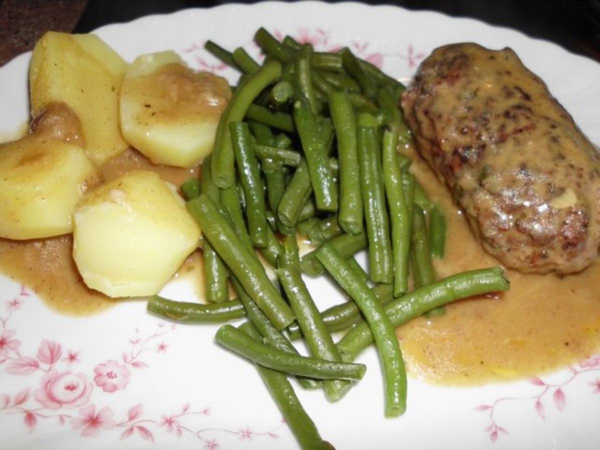 Hackfleisch Rouladen - einfach - 117 kcal/100g