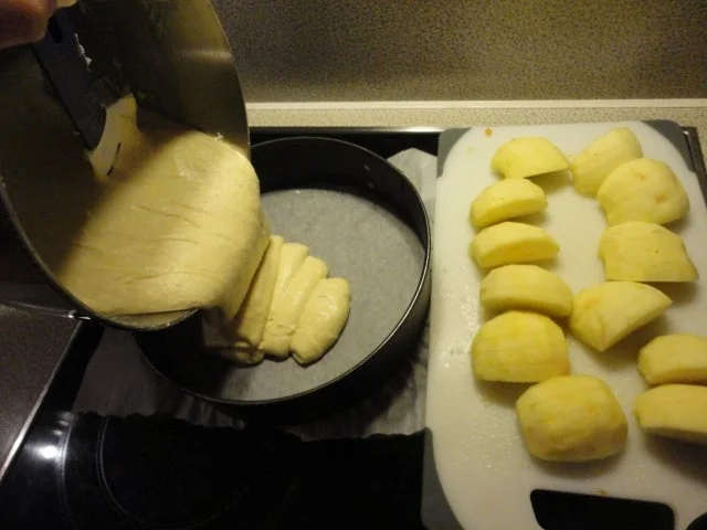 Apfel Kuchen mit Apfelsahne - Rezept - Bild Nr. 5