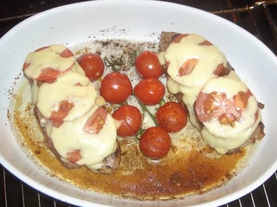 Gefülltes Hähnchenbrustfilet..überbacken... - Rezept